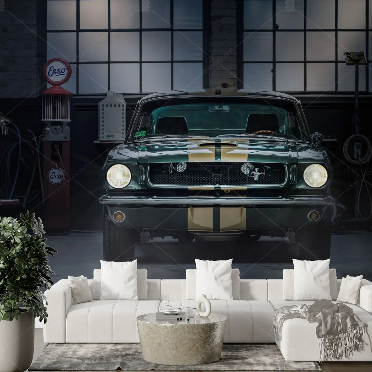 GRP660015 Eski Ford Araba Poster Duvar Kağıdı