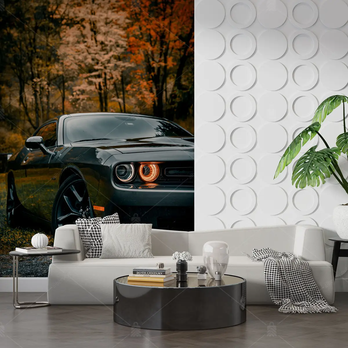 GRP660022 Yakın Çekim Dodge Poster Duvar Kağıdı