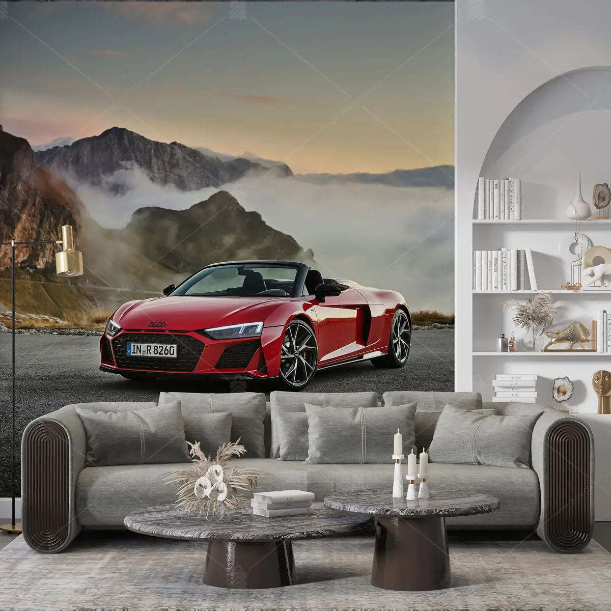 GRP660027 Audi R8 Poster Duvar Kağıdı