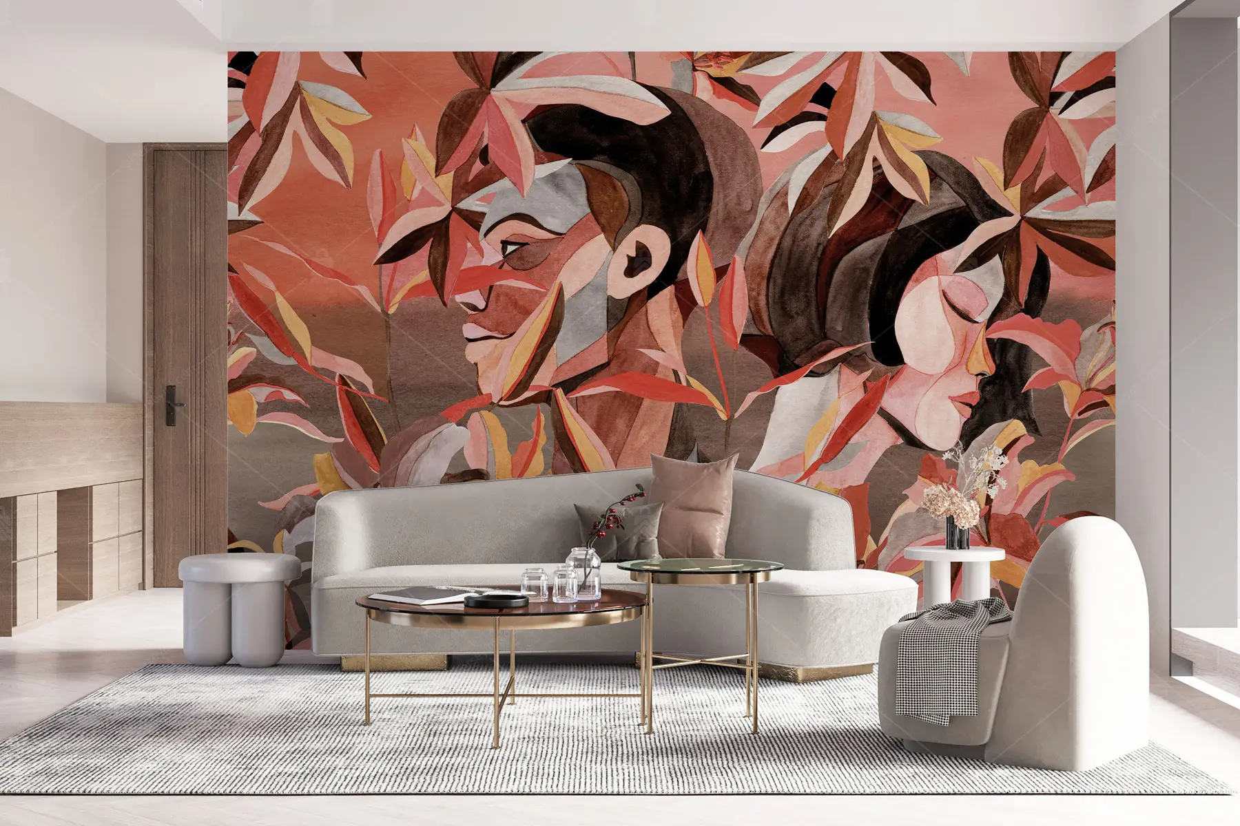 GRP750182-Ozel-Tasarim-PopArt-Duvar-Kagidi GRP750182 Özel Tasarım PopArt Poster Duvar Kağıdı