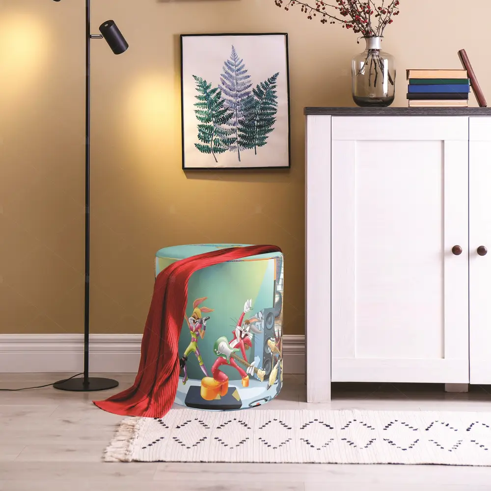 PUF331-Looney-Tunes-Desenli-Puf-Koltuk Looney Tunes Desenli Puf Koltuk PUF331